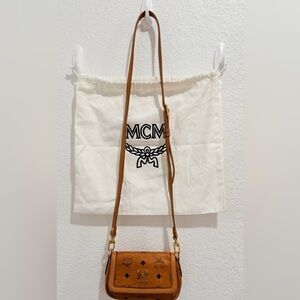 MCM Visetos Mini Crossbody Bag with MCM Dust Bag
